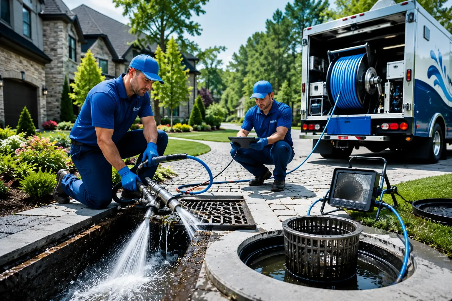 Local outdoor drain cleaning professionals in South Point, OH